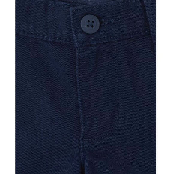 The Children's Place Girls Uniform Chino Pants 18 Blue Bootcut Stretch NWT 2 PAC - Picture 4 of 8